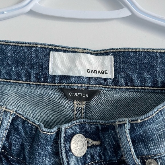 Garage Retro High Waisted Denim Size 0 Shorts - Picture 3 of 5